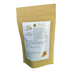 vorratu citrus chamomile comfort tea bag back
