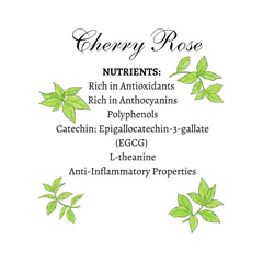 Vorratu Company Cherry Rose Green Tea Green Tea Sachets