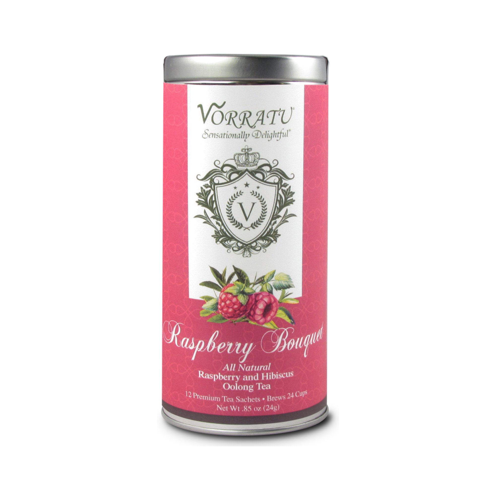 Vorratu Company Raspberry Bouquet Oolong Tea Oolong Tea Sachets